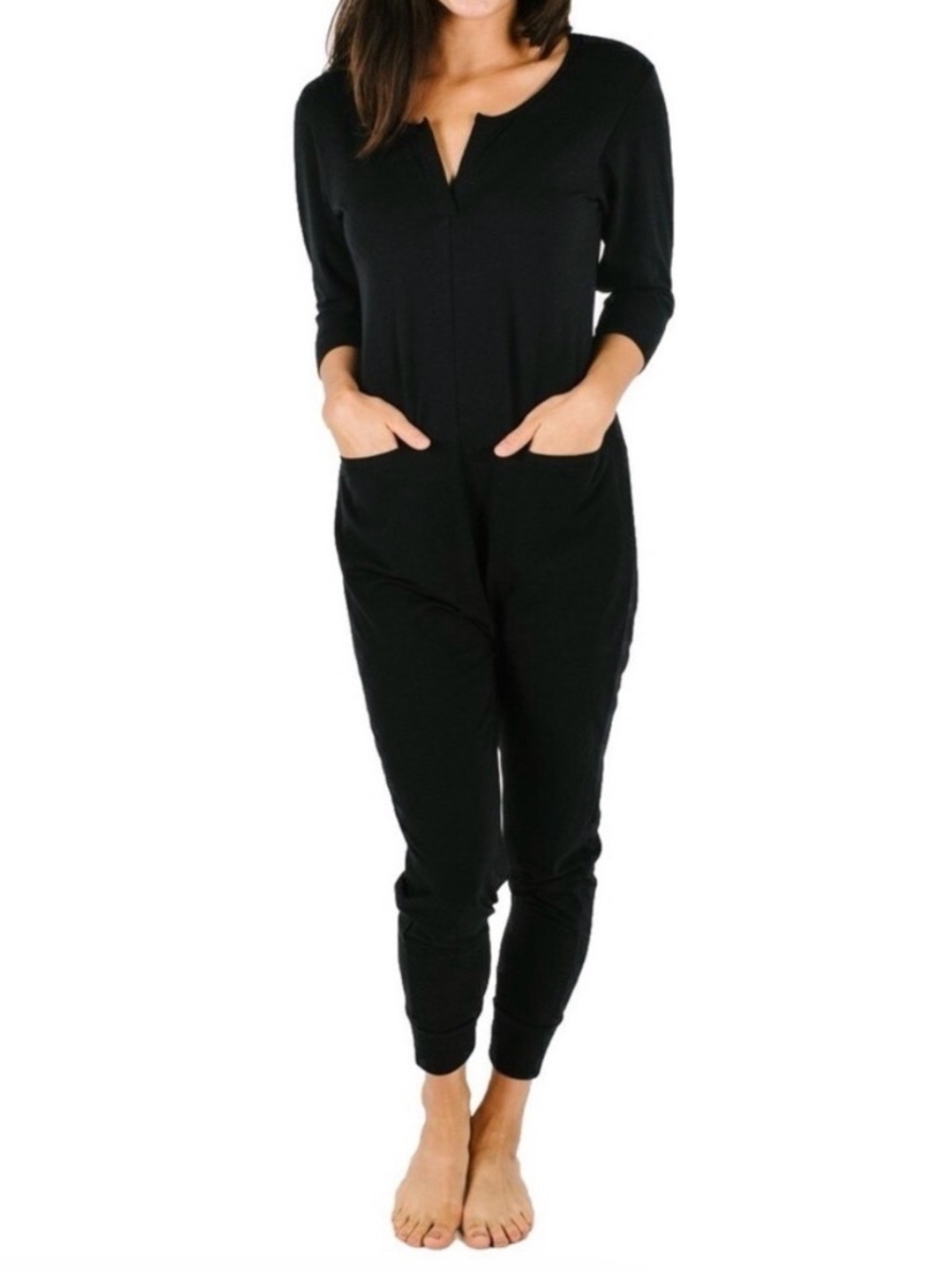 Smash + Tess Black Jumpsuit with Pockets